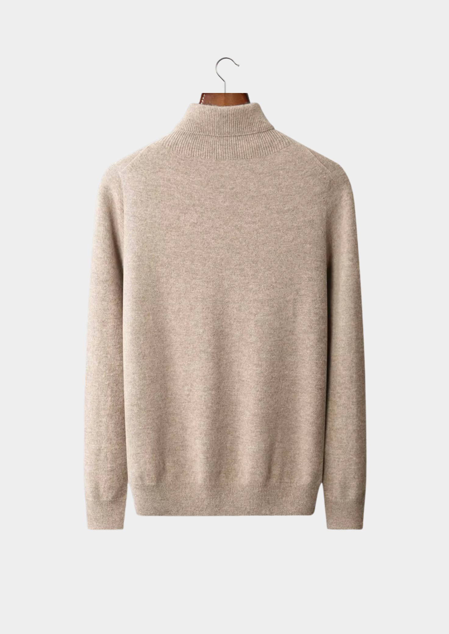 Men’s Extra-Fine Merino Wool Classic Rollneck Knit Sweater