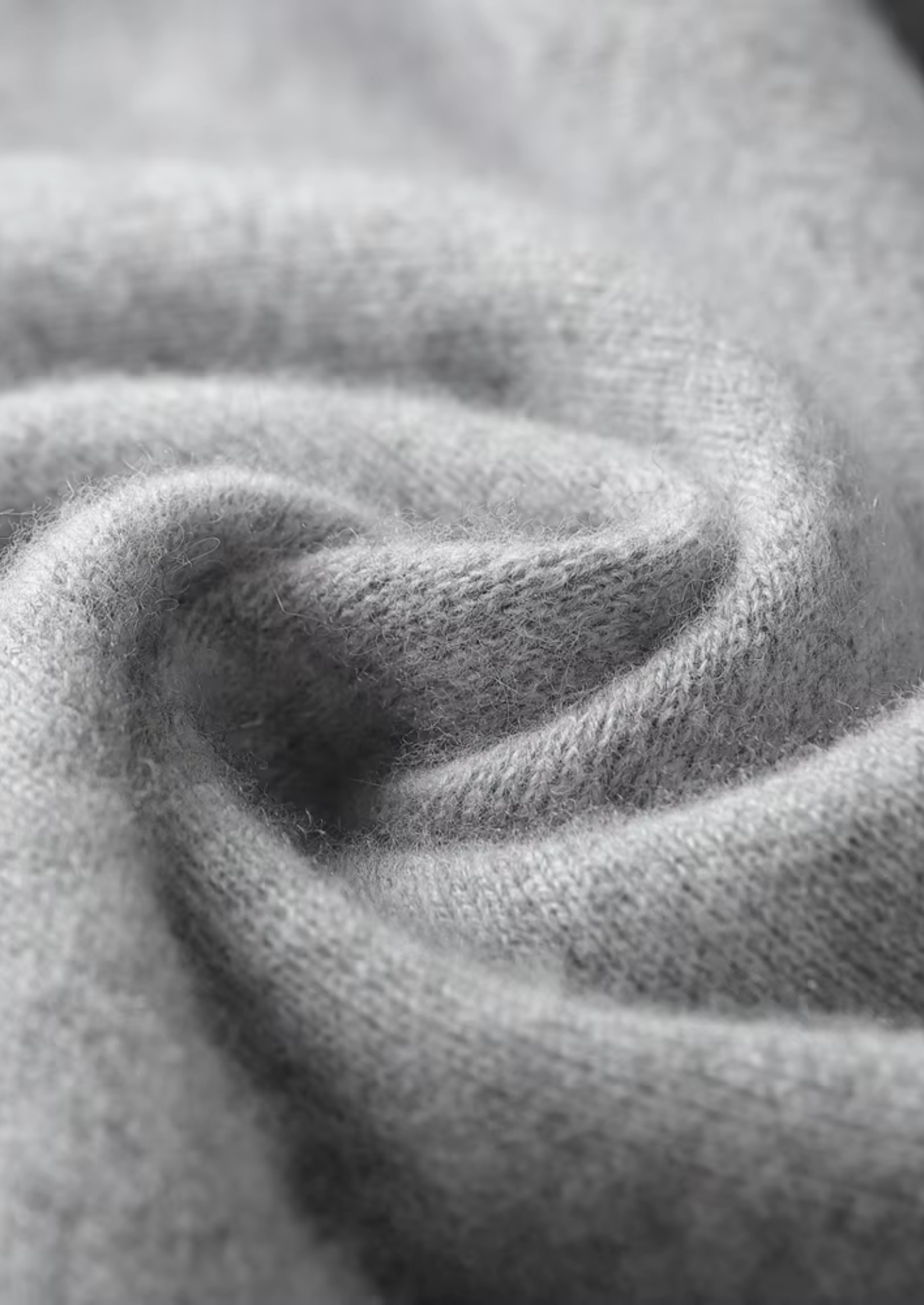 Premium Cashmere Half Zip Set