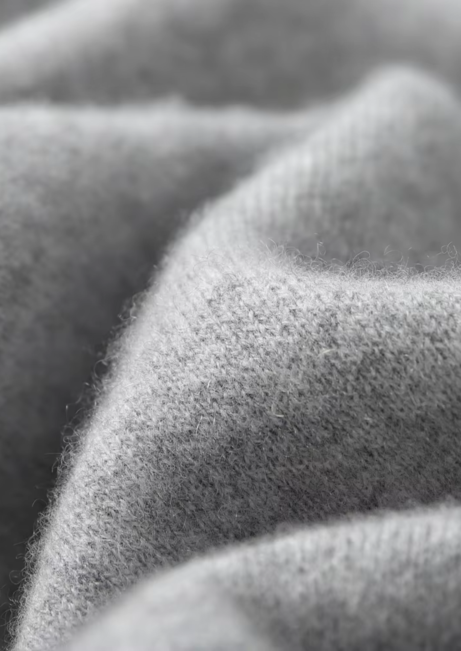 Premium Cashmere Half Zip Set