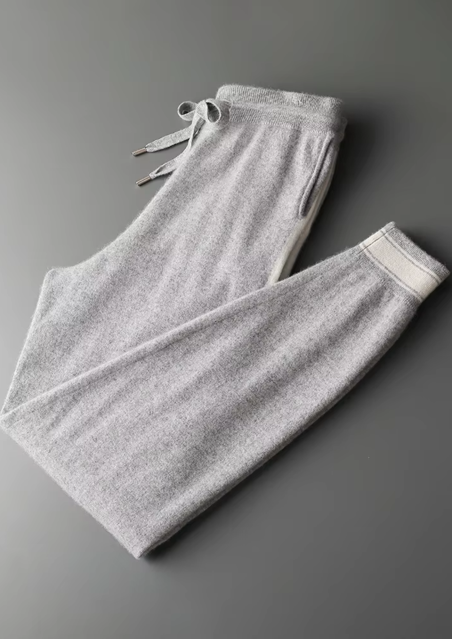 Premium Cashmere V-Neck Set