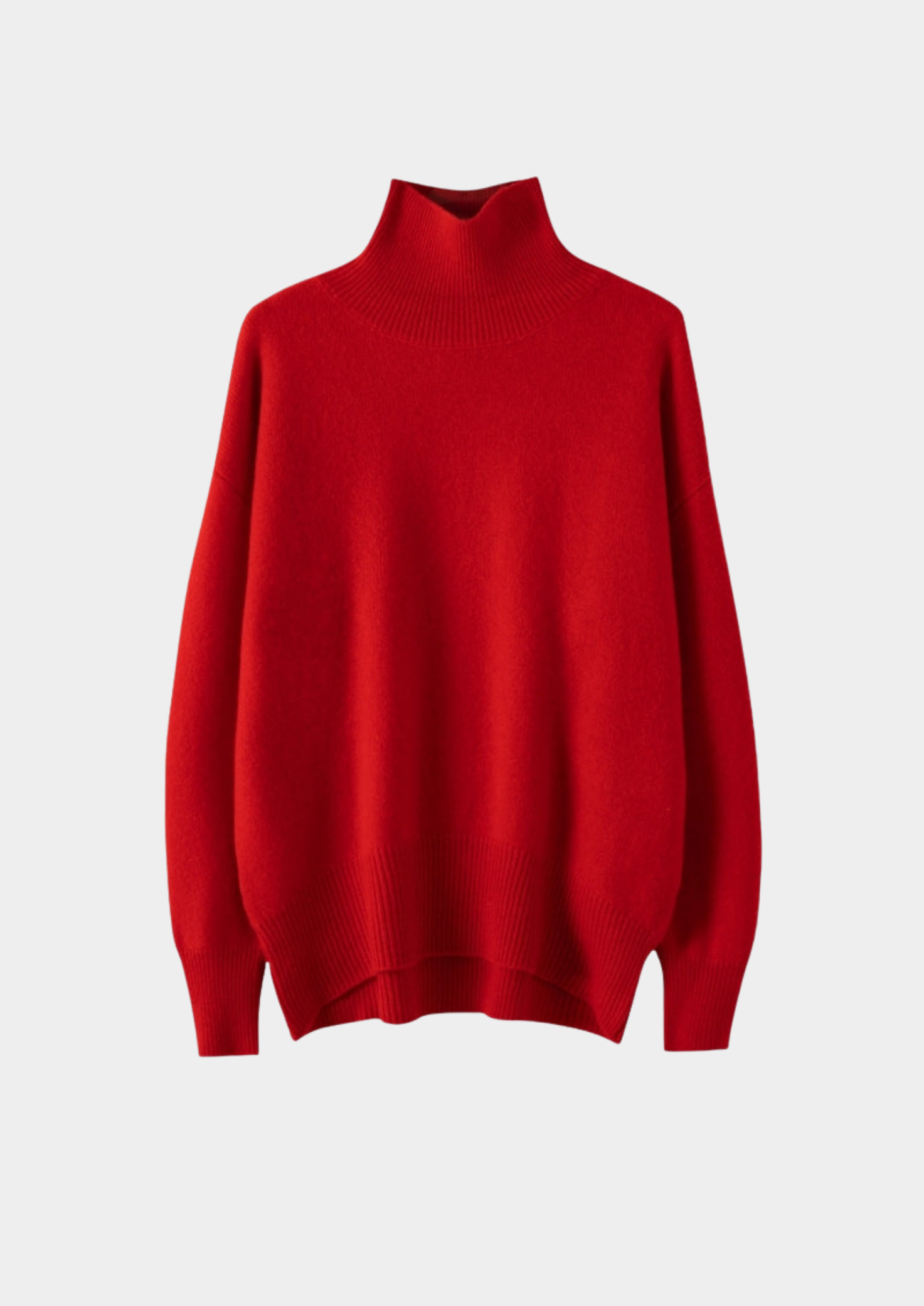 Premium Refined High-Neck Sweater Women