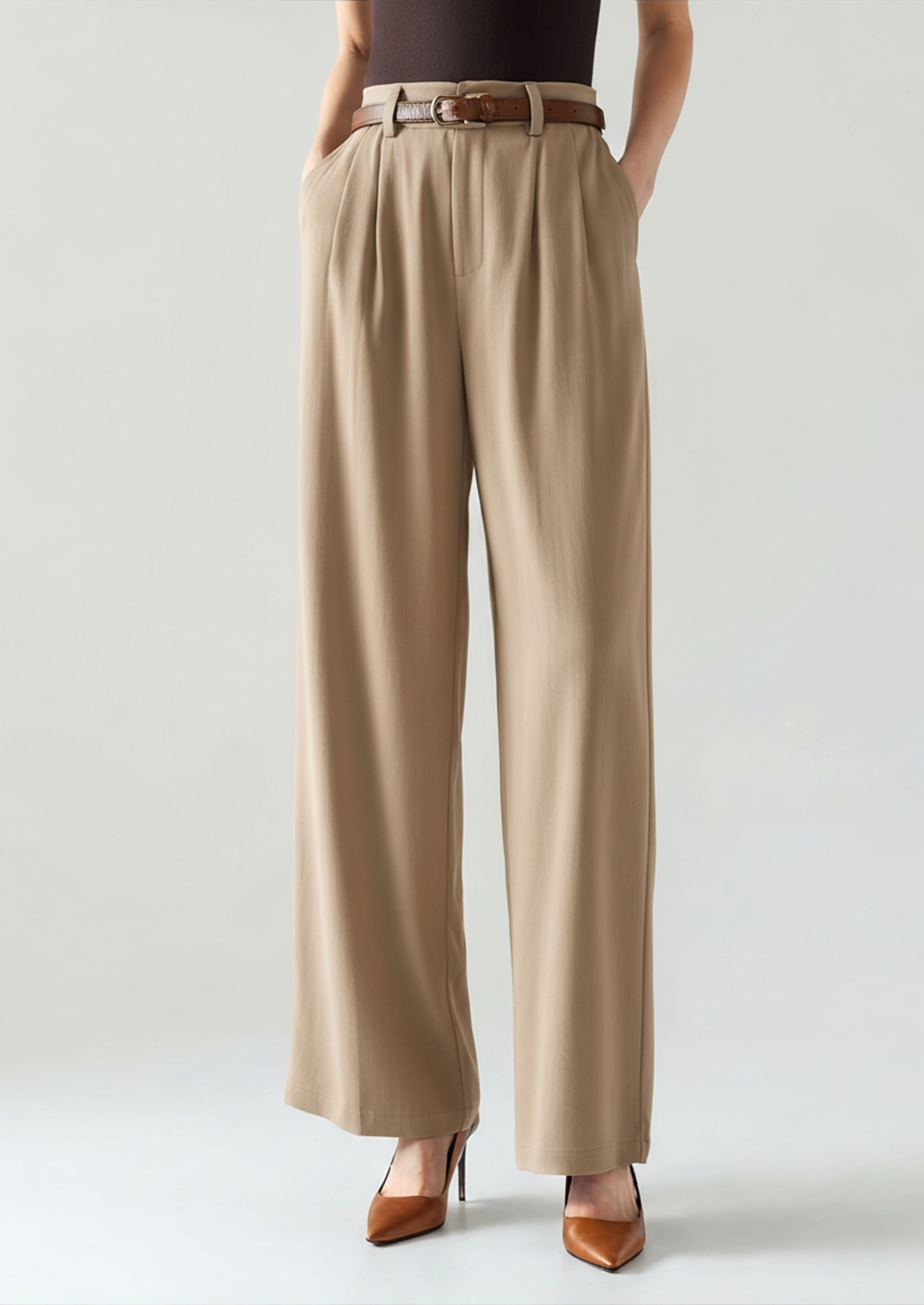 Blend Wide-Leg Pants Women