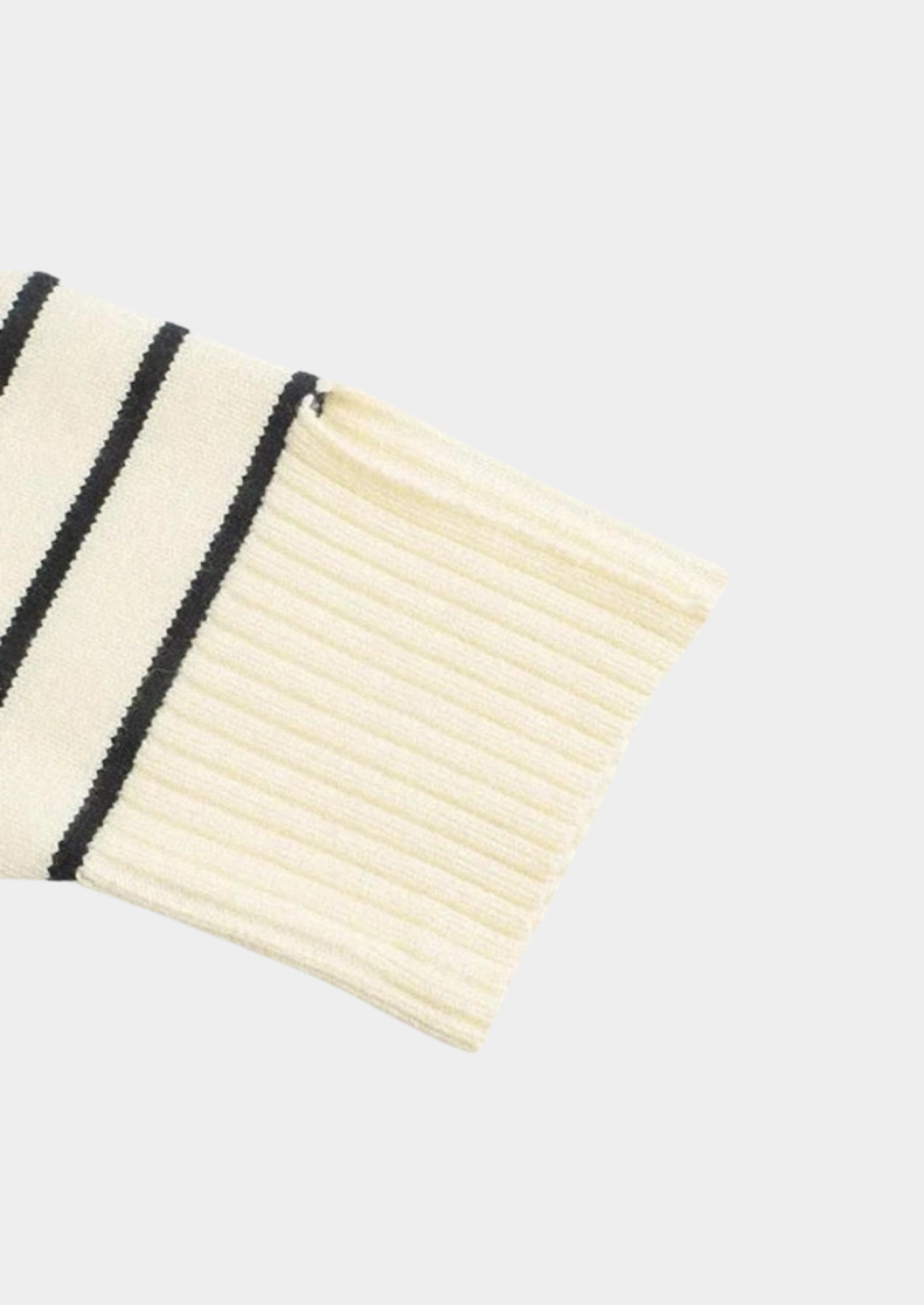 Striped Knit Sweater Women