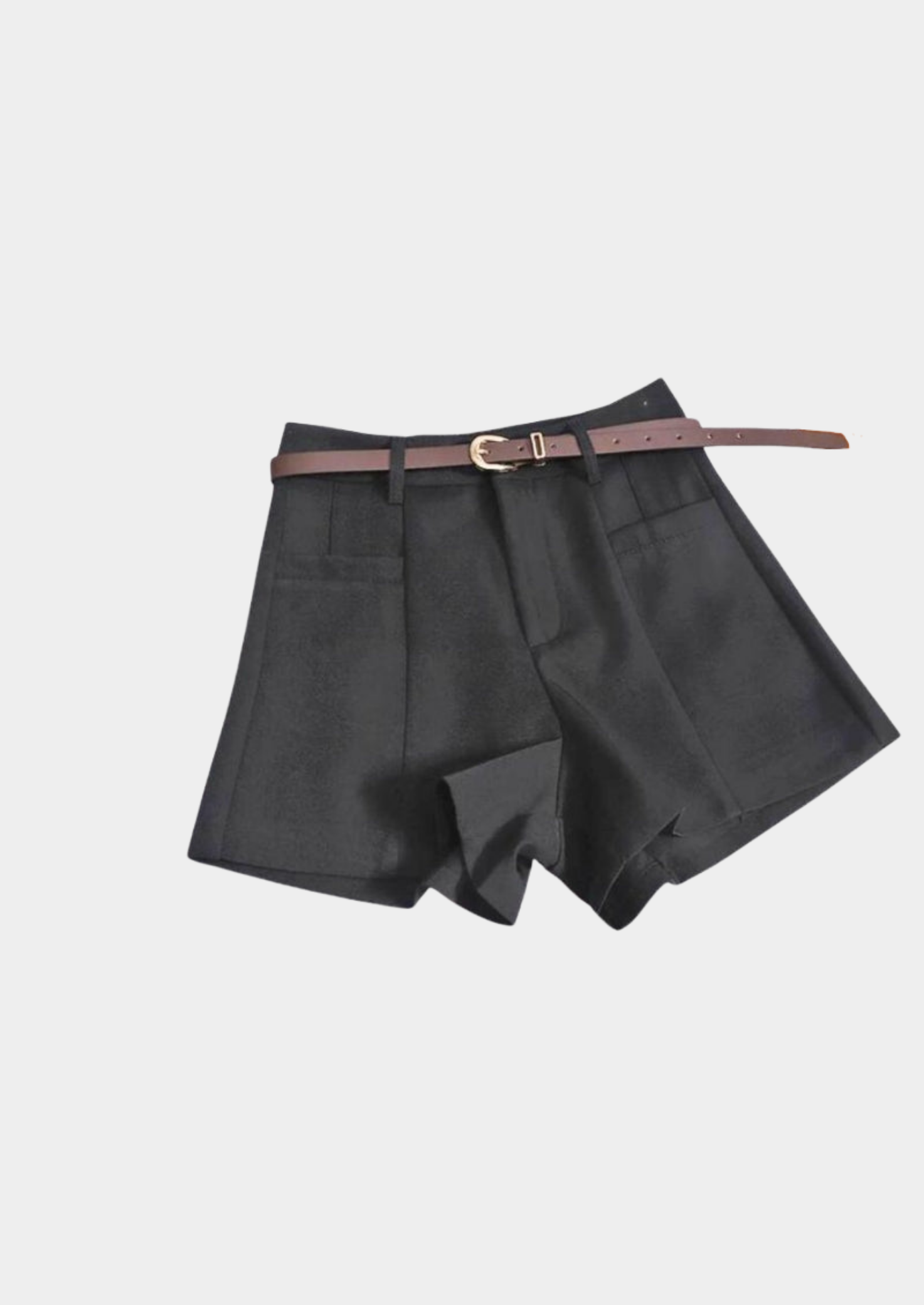 High-Waist Tailored Shorts Women
