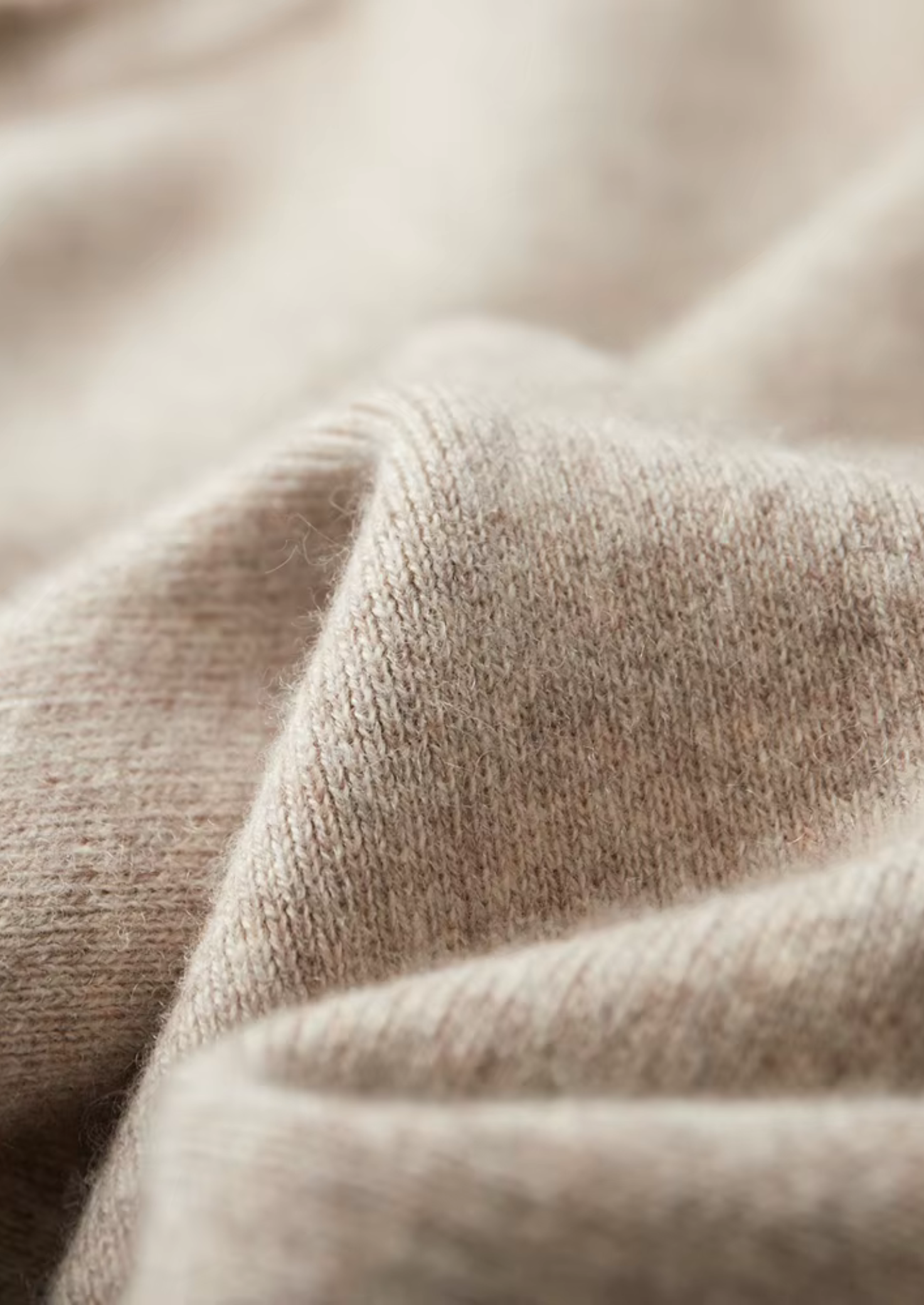 Premium Cashmere Half Zip Set