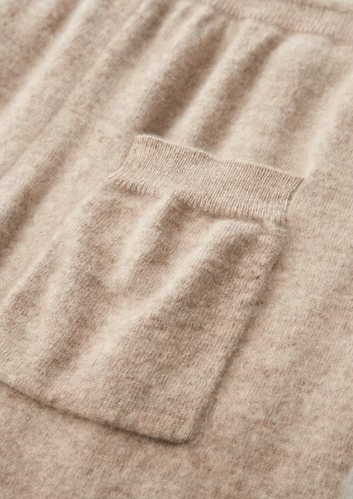 Premium Cashmere V-Neck Set