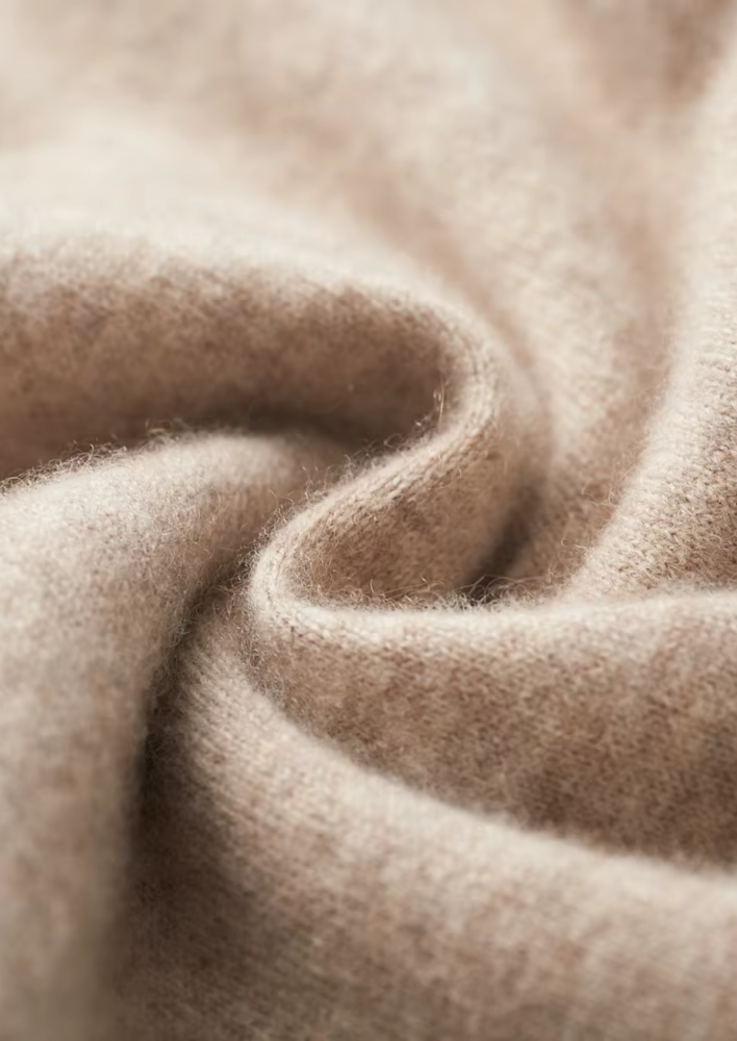 Premium Cashmere V-Neck Set