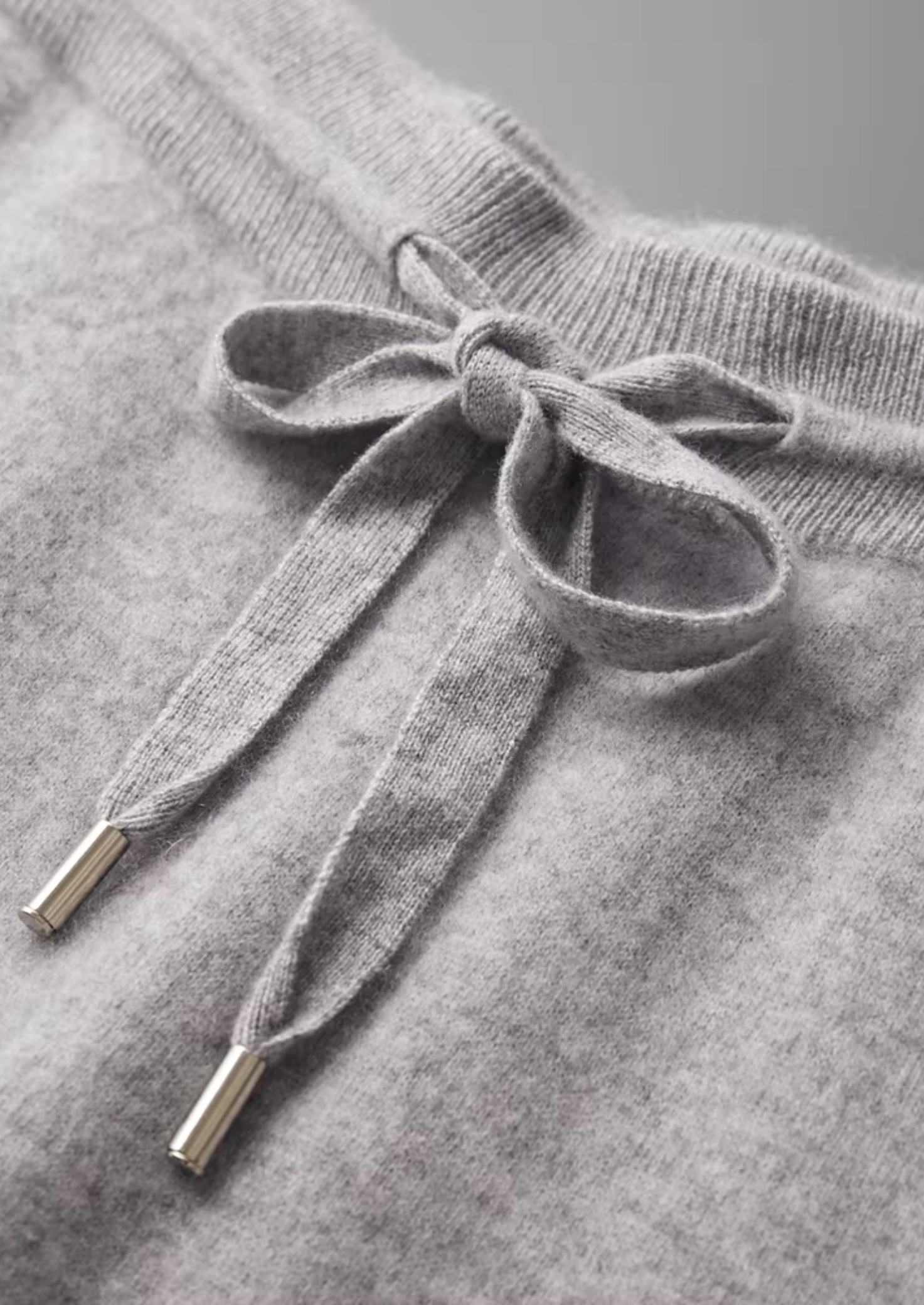 Premium Cashmere V-Neck Set