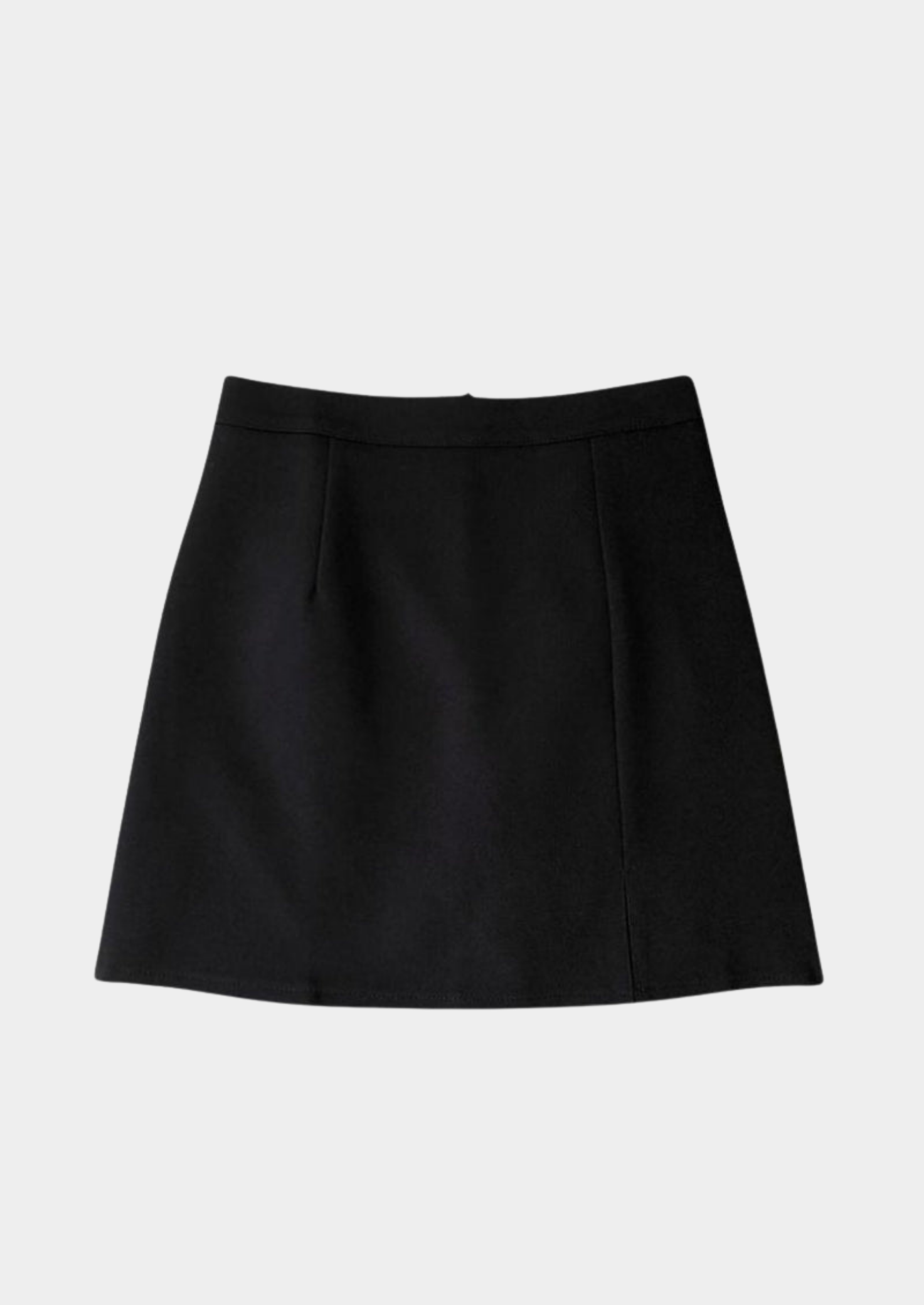 Structured Straight Mini Skirt Women
