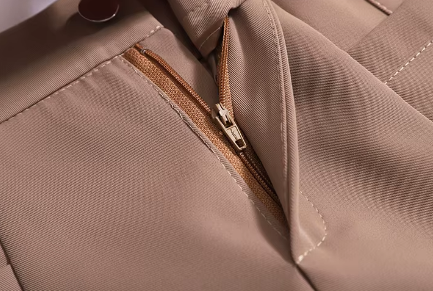 High-Waist Tailored Shorts Women