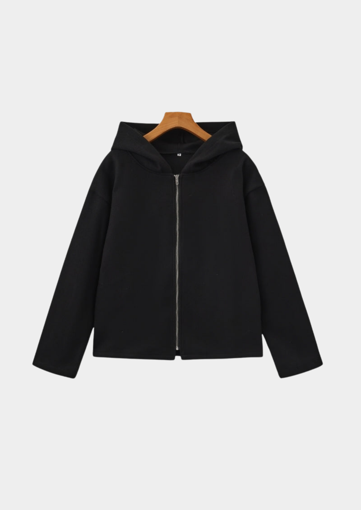 Refined Wool Zip Coat Women