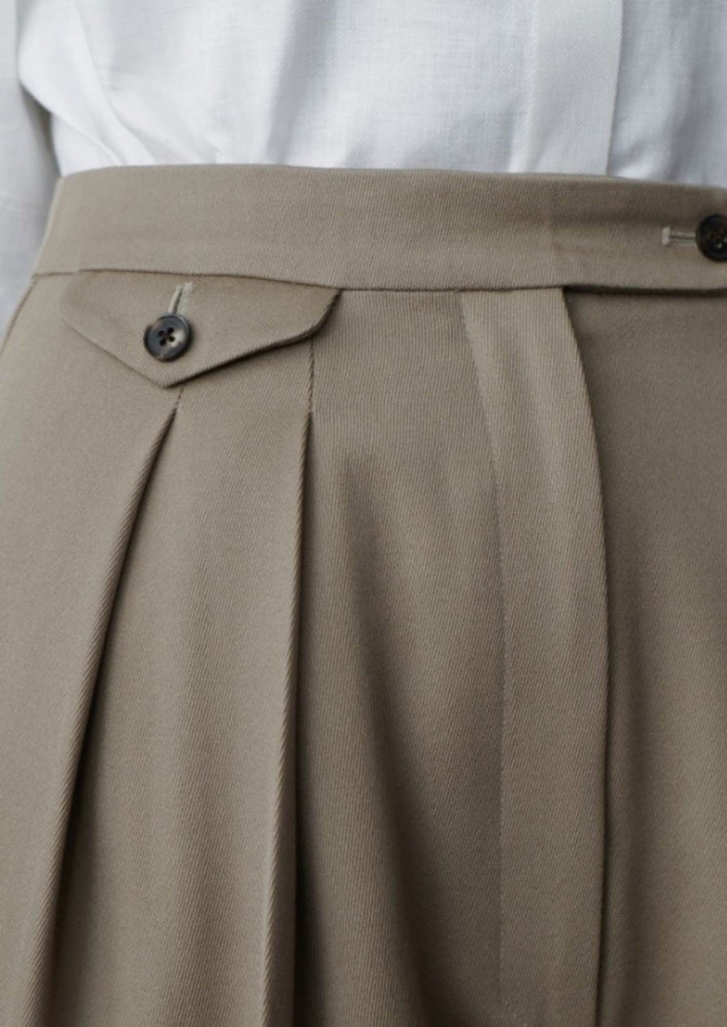 Tailored Straight Wide-Leg Trousers Women