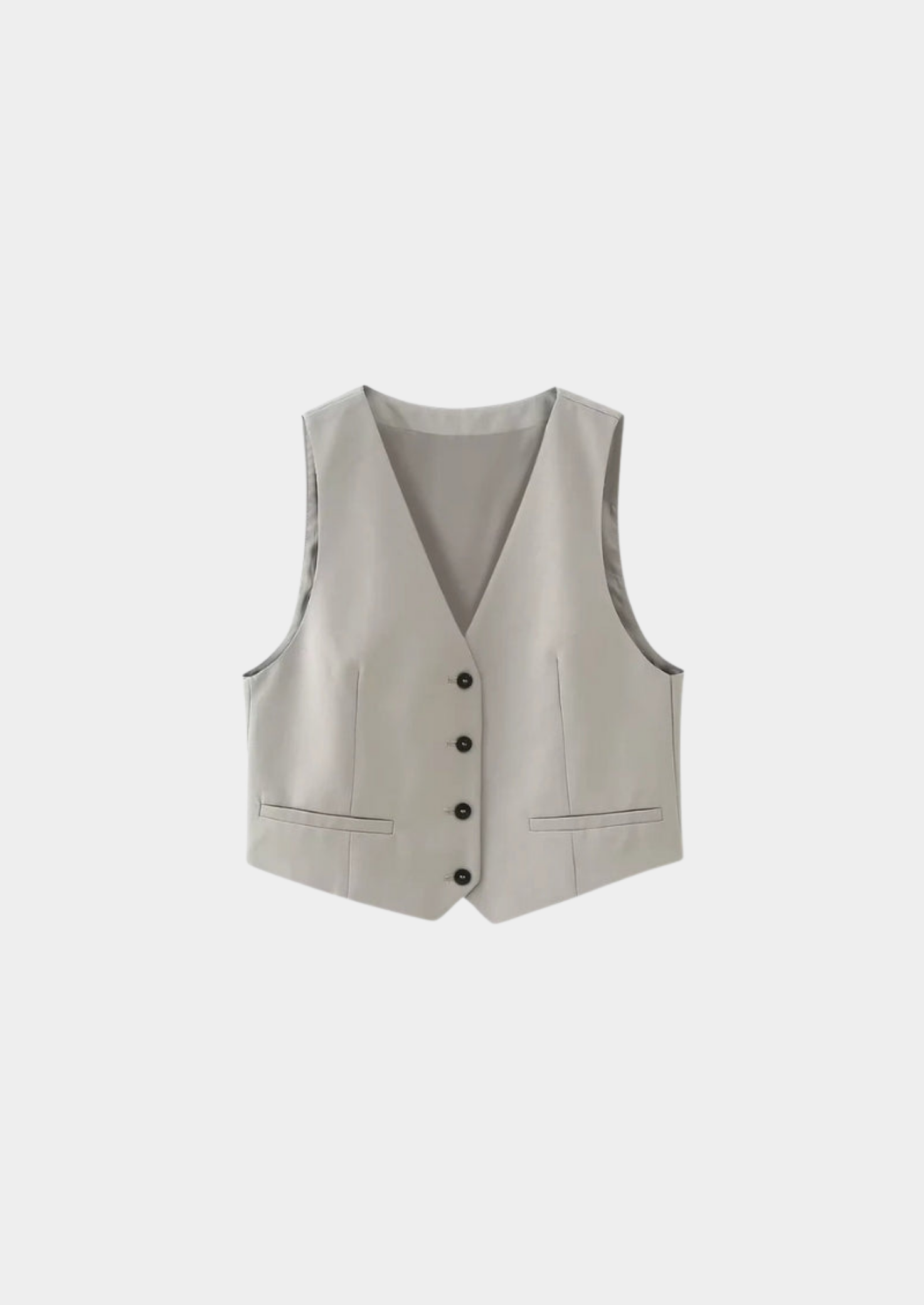 Classic Wide-Leg Trouser & Vest Set Women