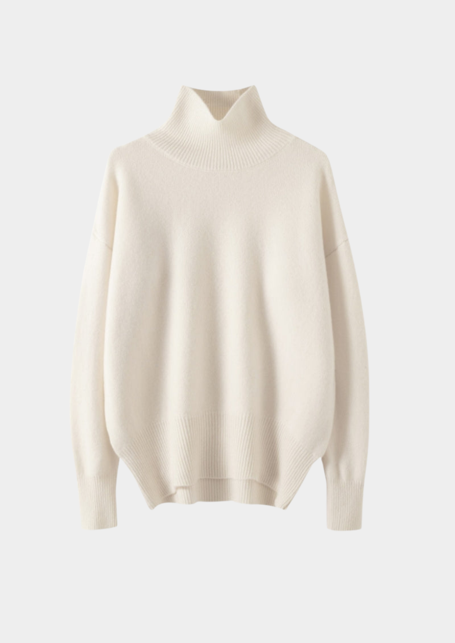 Premium Refined High-Neck Sweater Women