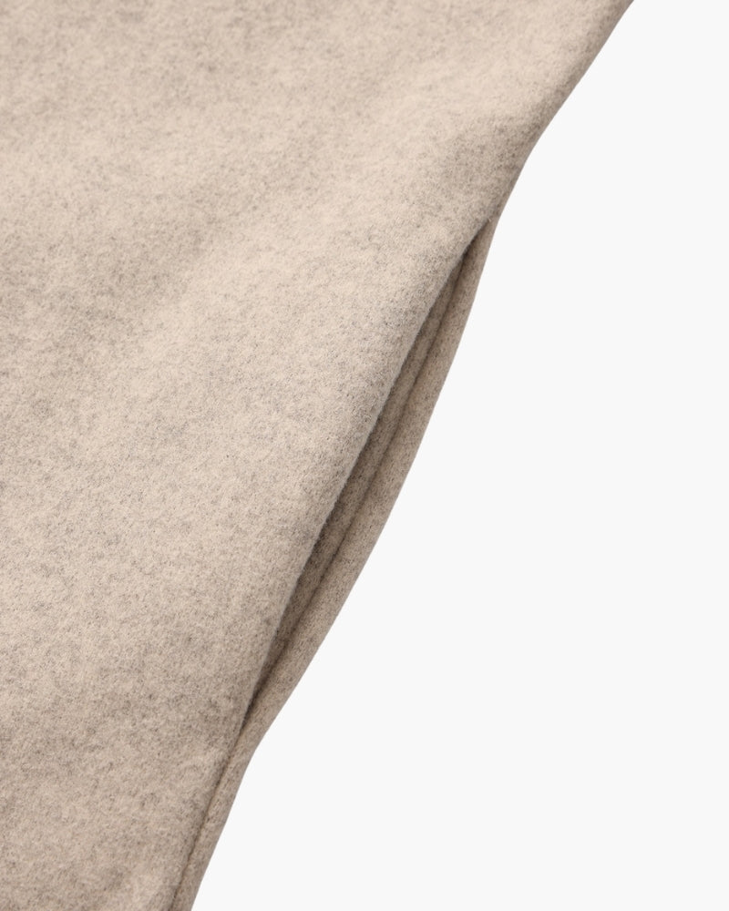 Refined Wool Zip Coat Women