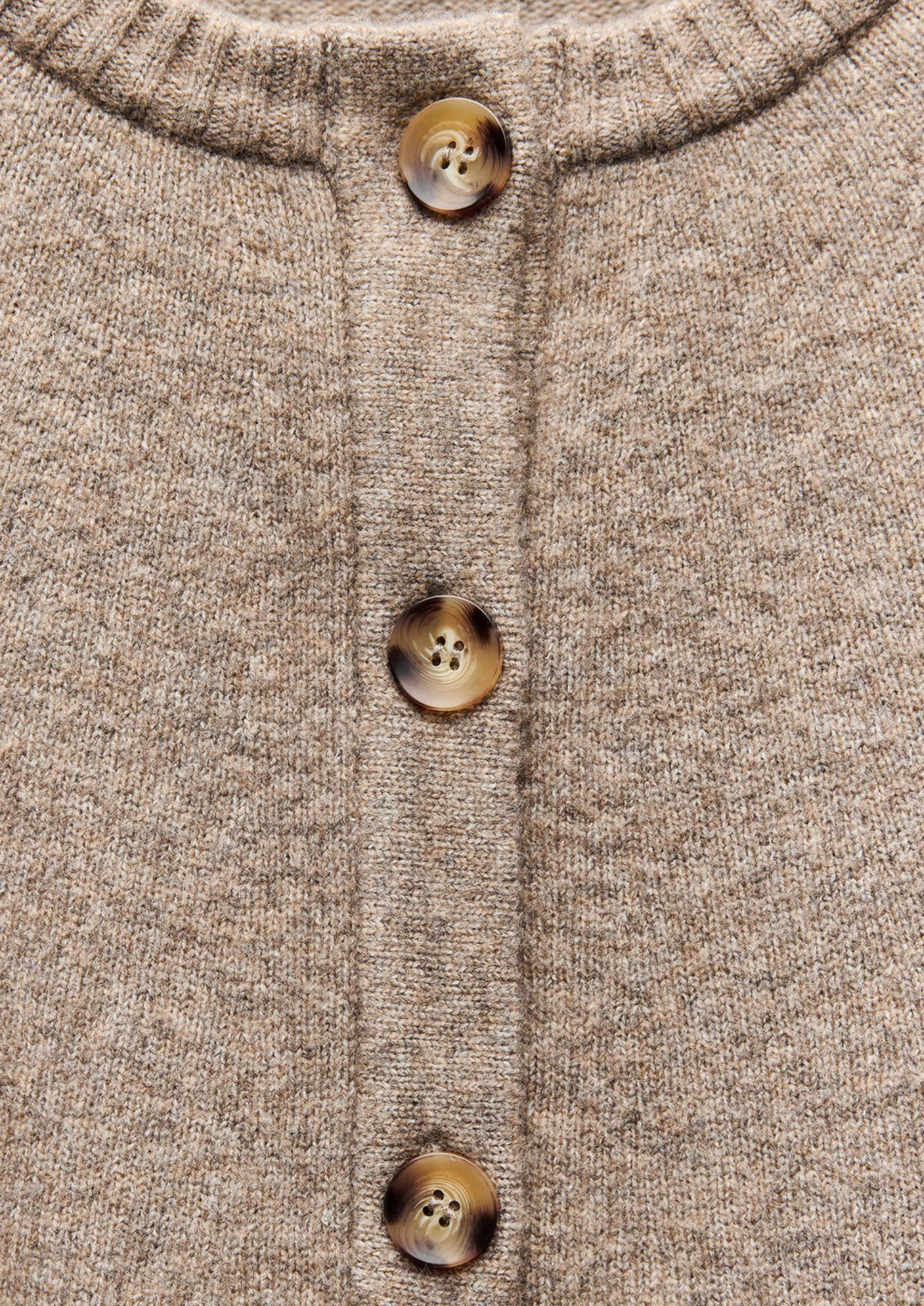 Women’s Knitted Cape Jacket with Button Front and Short Sleeves