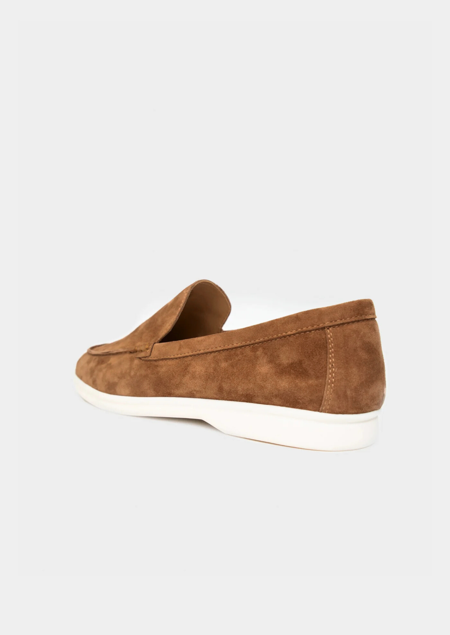 Men’s Suede Loafers in Brown