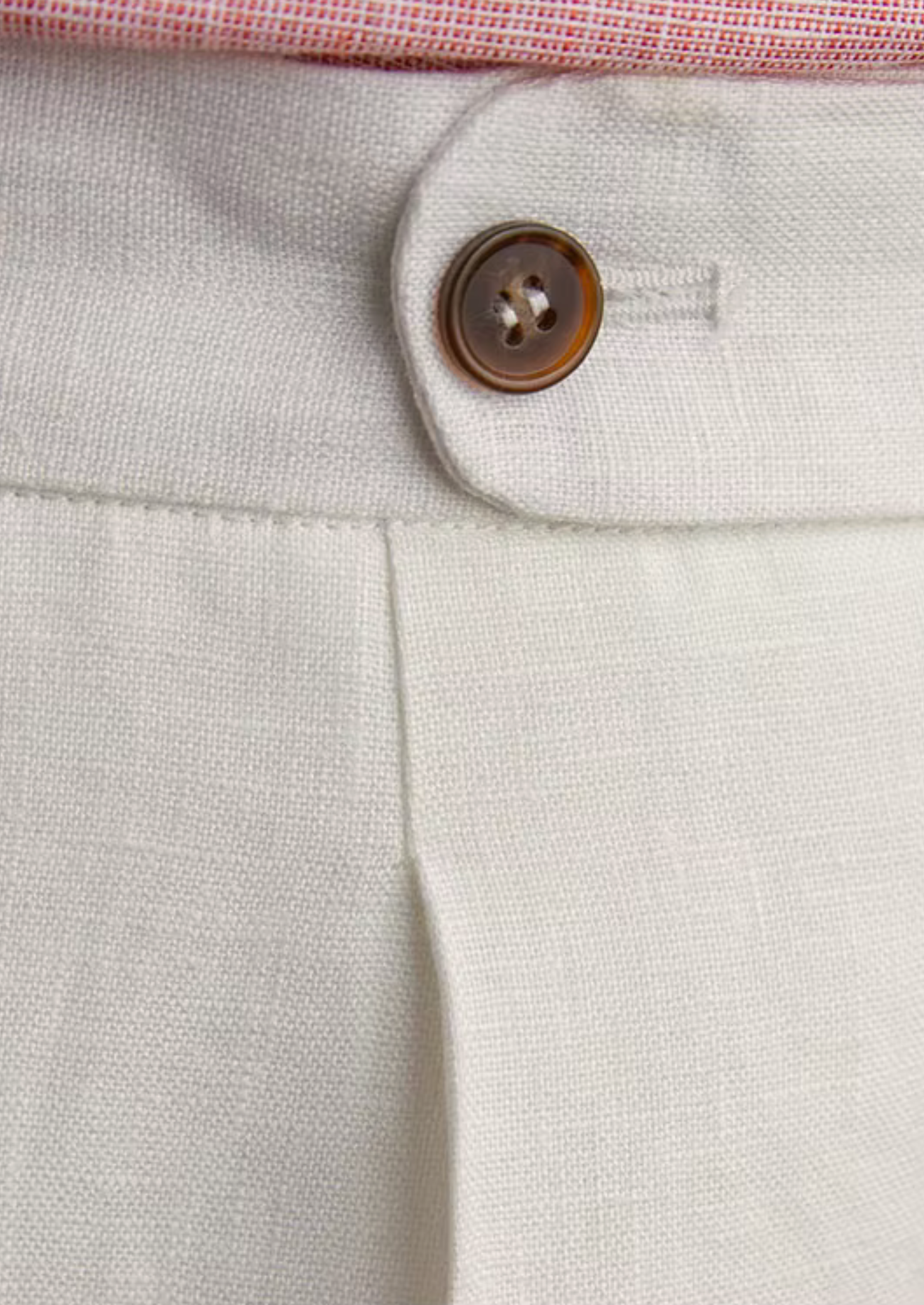 Florence Pleated Wool Trousers - White