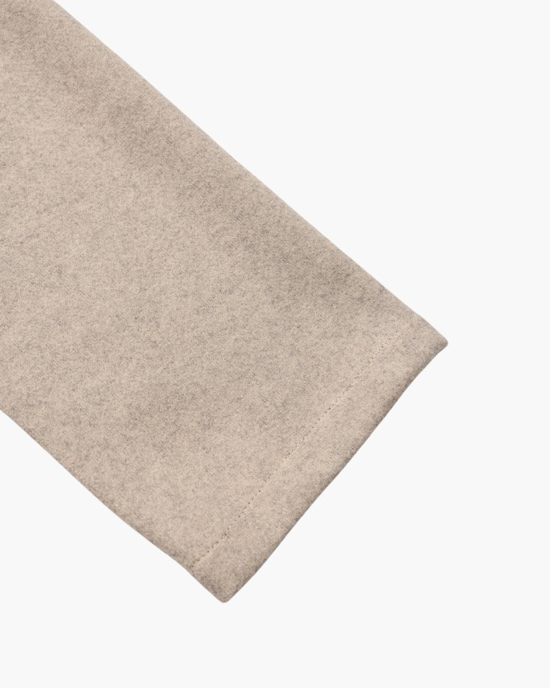 Refined Wool Zip Coat Women