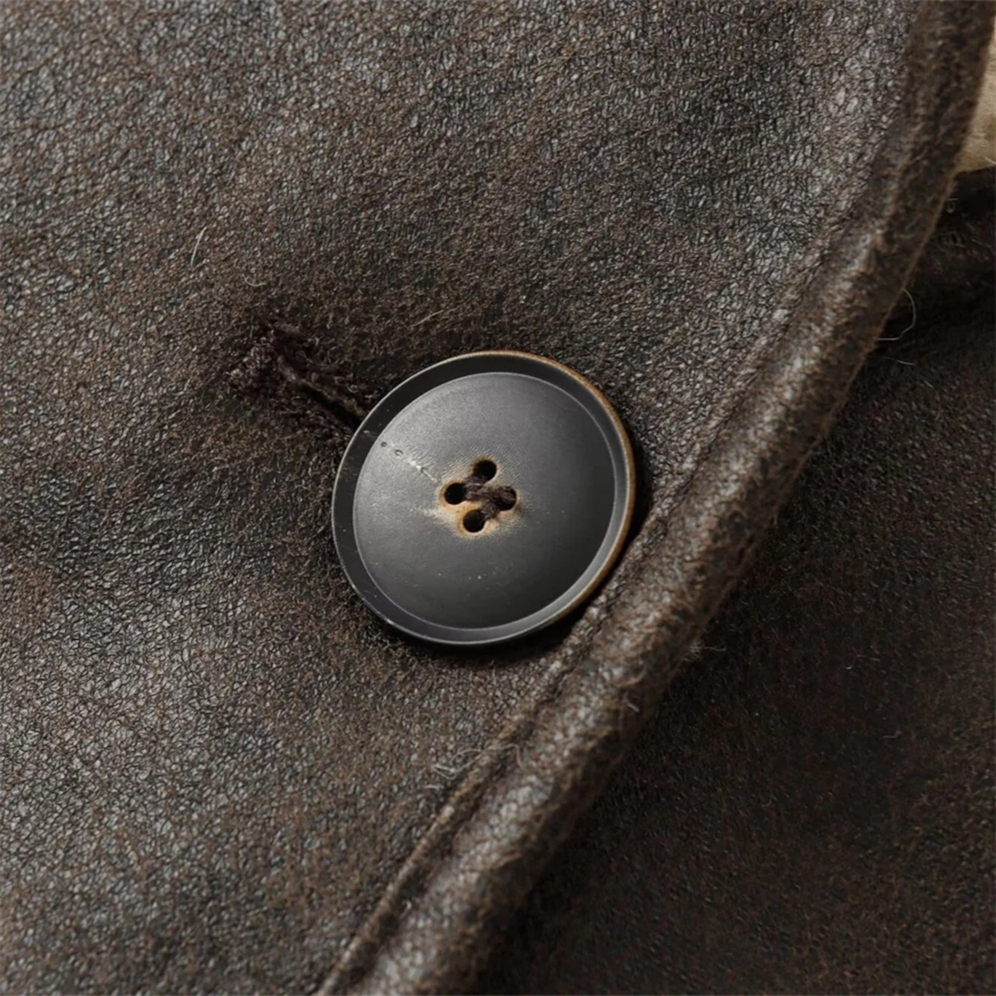 Heritage Fleece Jacket - Classic Single-Breasted Winter Coat Women