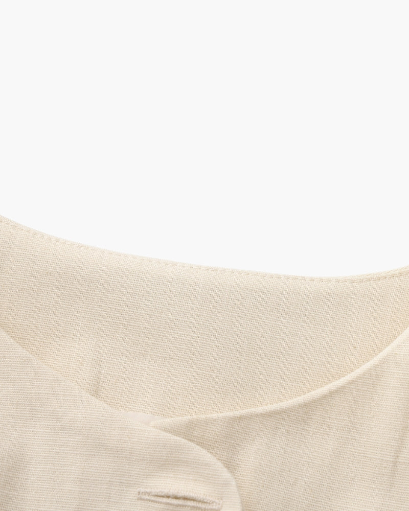 Sleeveless Mini Dress with Sculpted Detail Womenn