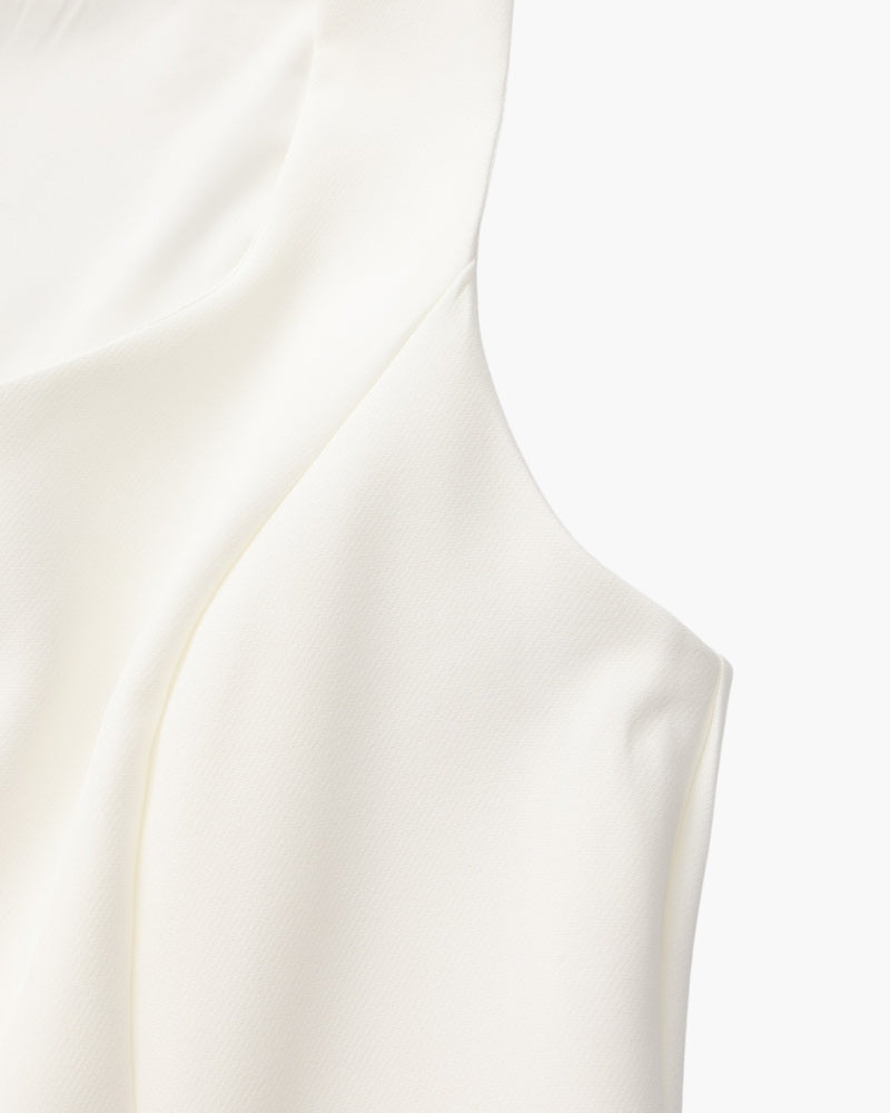 Sleeveless Blazer & Mini Skirt Set Women