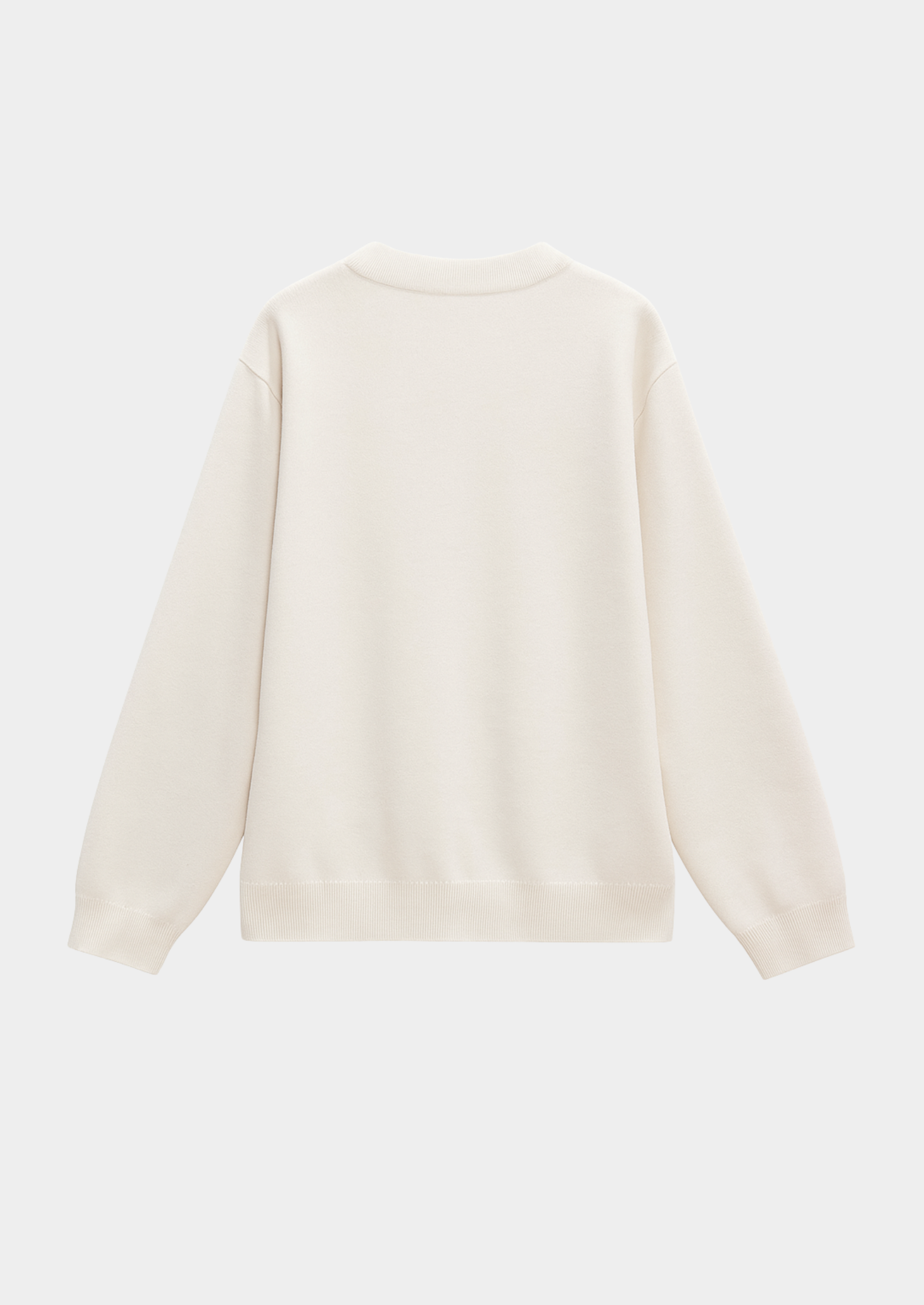 Solid Color Knitted Cardigan for Women