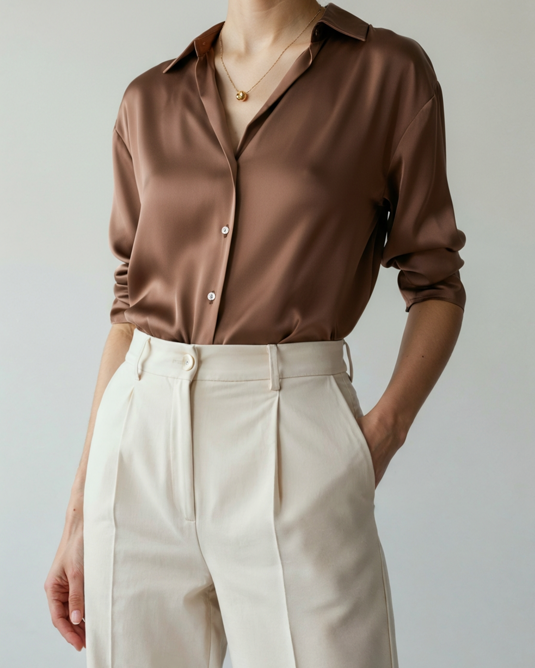 Silk Blend Shirt Women