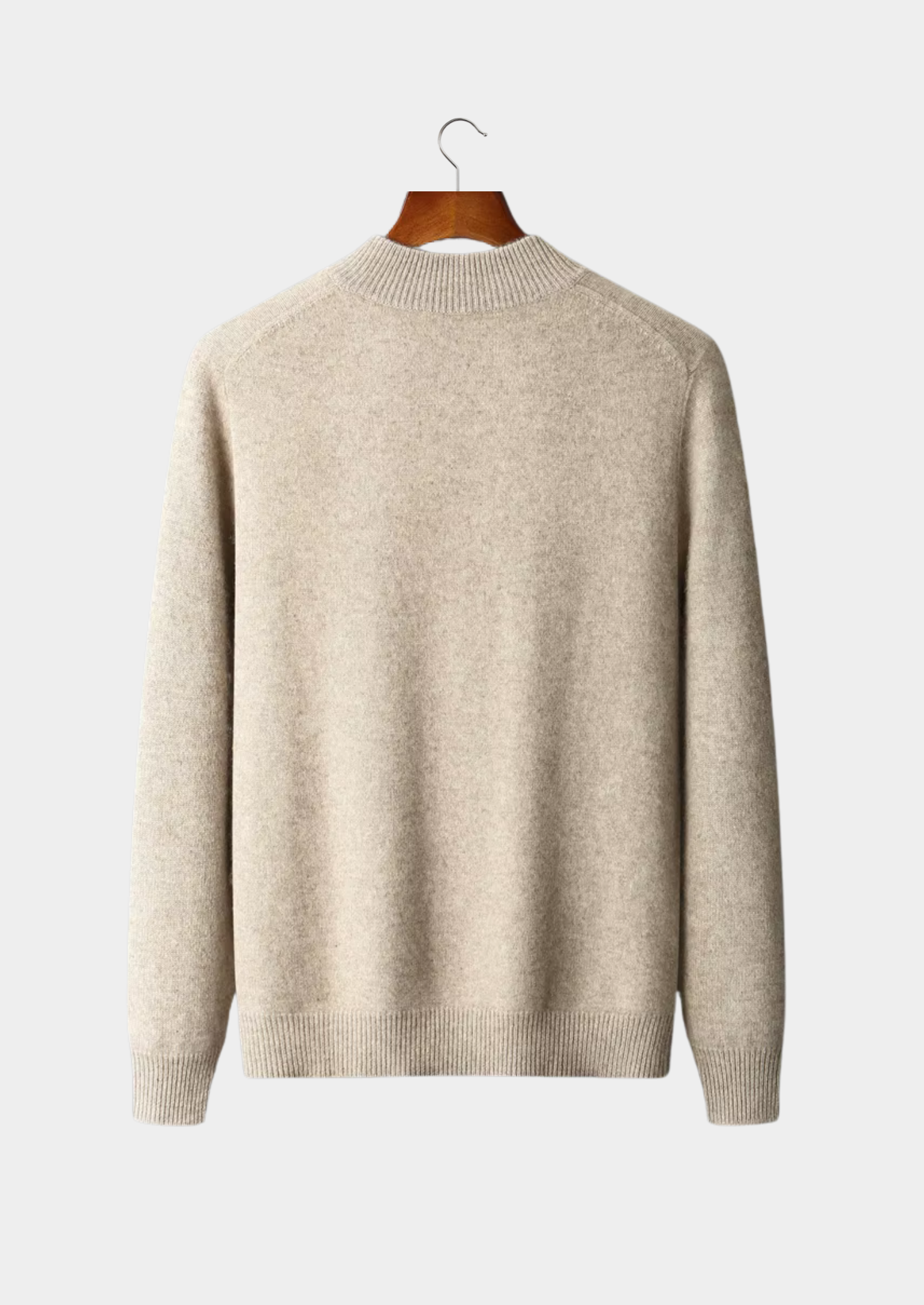 Merino Wool Extra-Fine Knit Cardigan With Zip