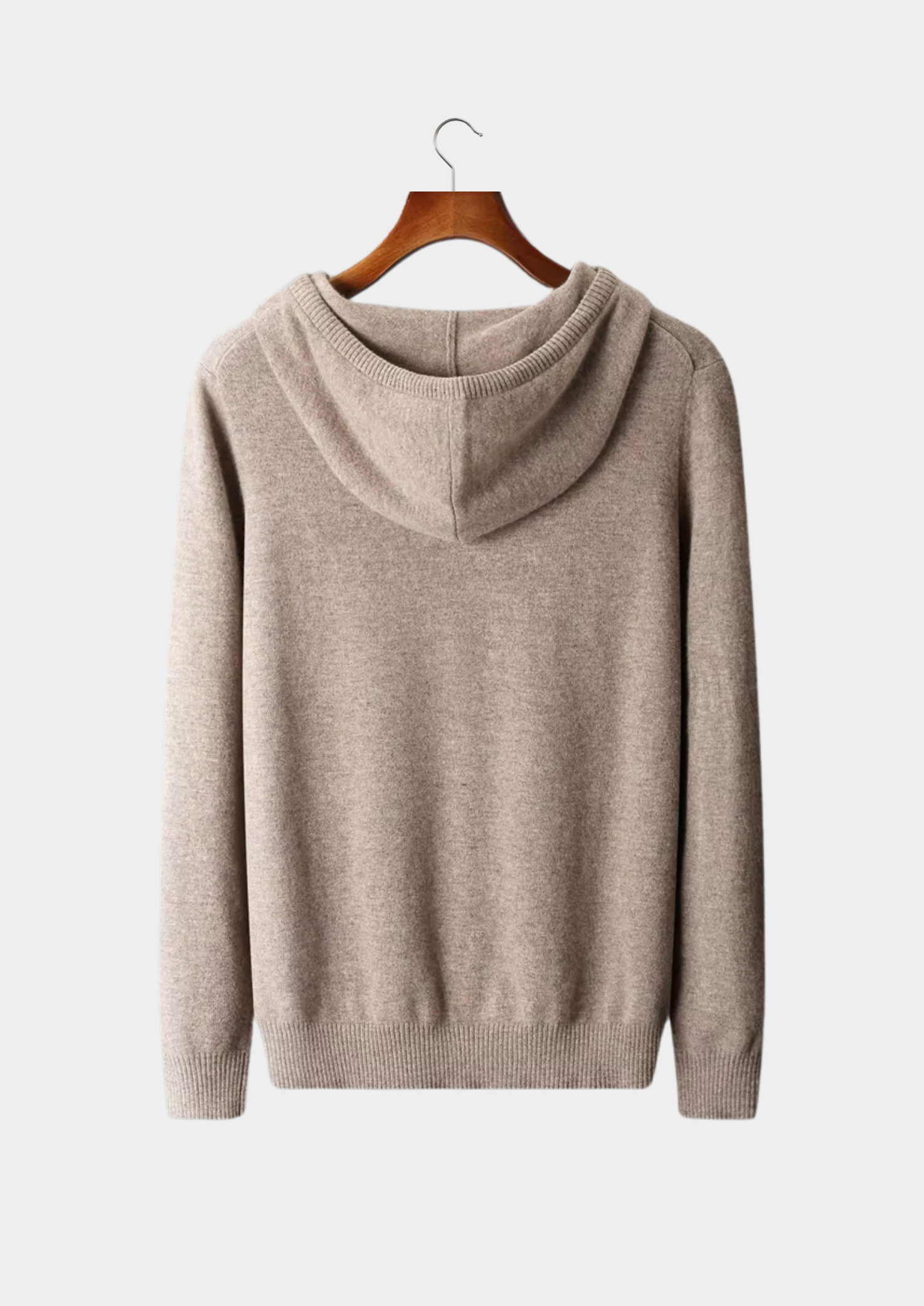 Extra-Fine Merino Wool Hoodie Zip